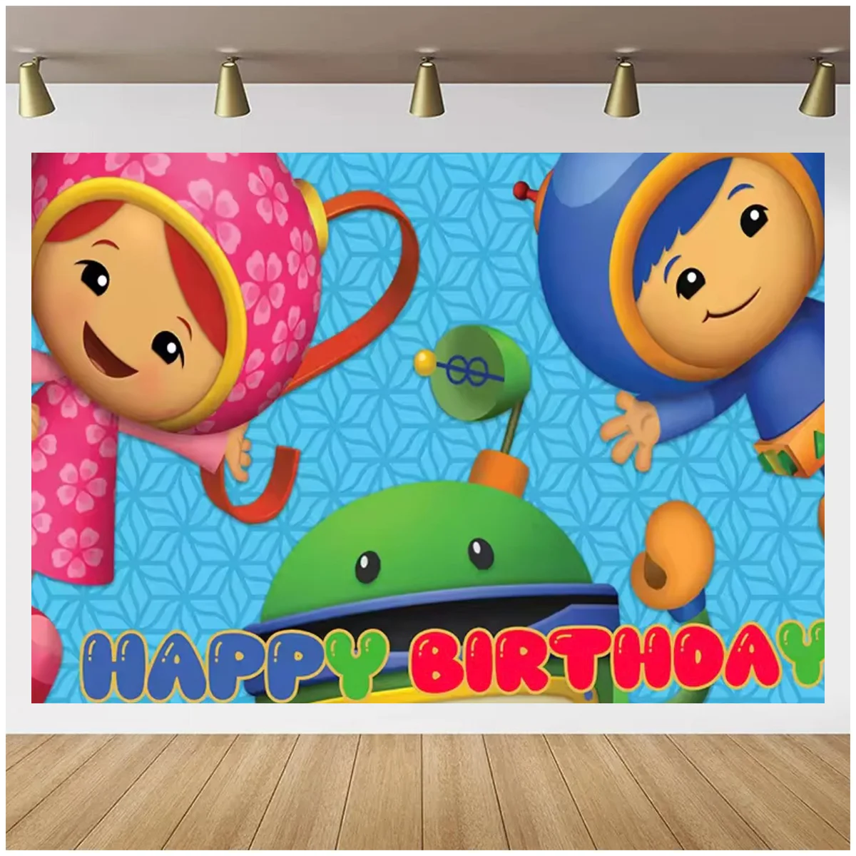 Мультфильм команда Умизоми анимационная тема детский день рождения украшение