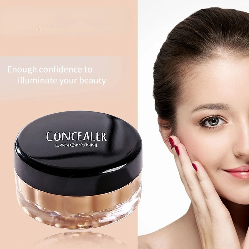 

Women's Makeup Face Cream Concealer Liquid Waterproof Foundation Cover Dark Circles Acne Contour Concealing Cosmetics Cream