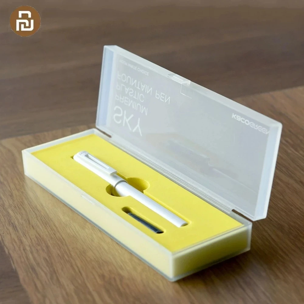 

Xiaomi KACO SKY BaiFeng Pen Student Office Writing Pen 0.3mm-0.4mm With Pe Box And Ink Bag For Office Home