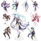 Игровой стиль Genshin Impact Kamisato Ayato ATO Gorou Xiao акриловая модель на подставке Plate настольное украшение стоячий знак брелок для фанатов косплей подарок