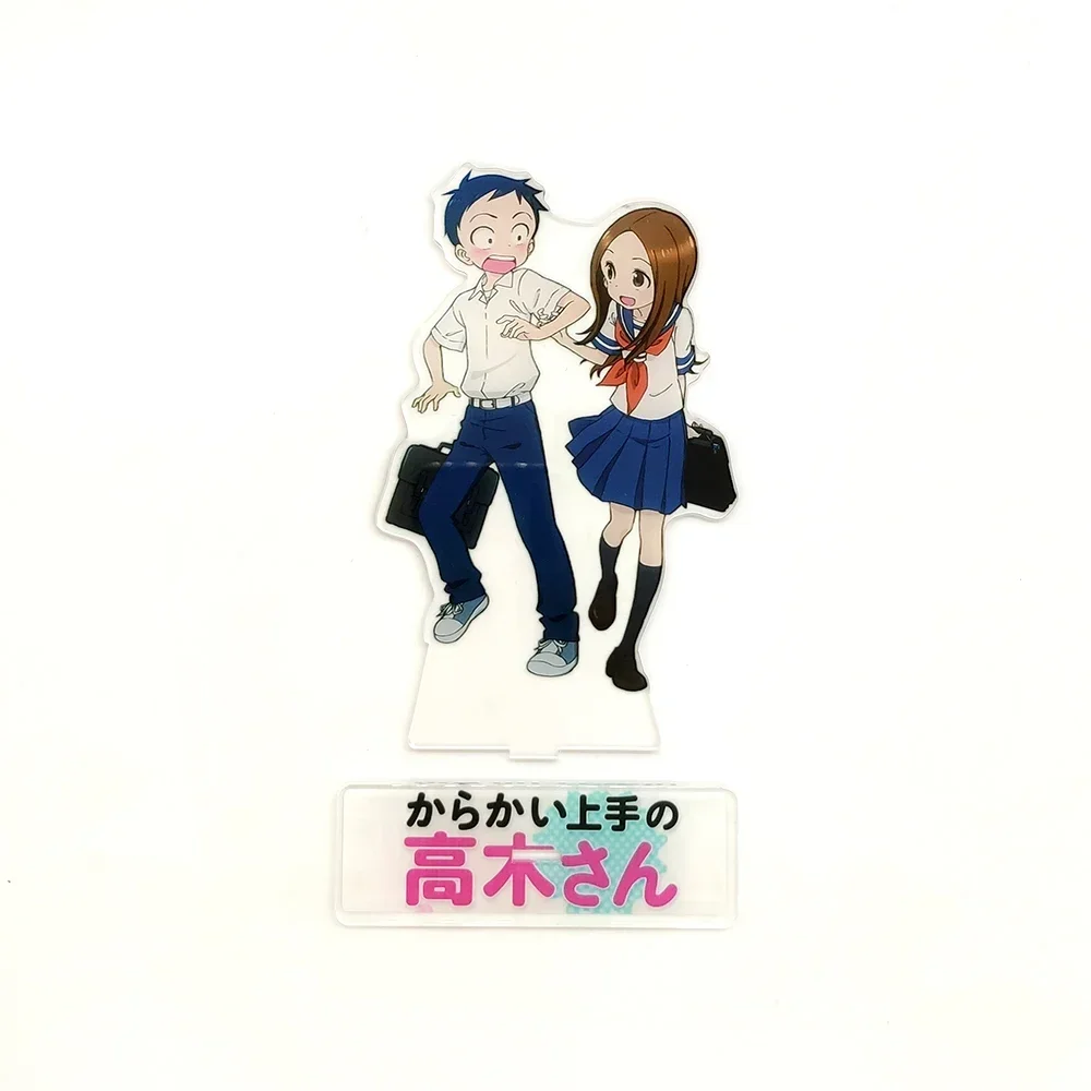 Karakai Jouzu no Takagi-san Takagi Nishikata аниме акриловые статуэтки украшение стола торт топпер