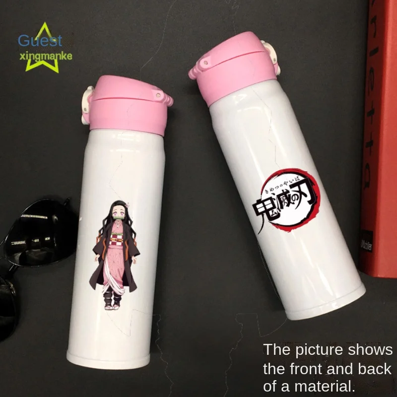 Вакуумная фляжка с двойными стенками портативная термос из нержавеющей стали