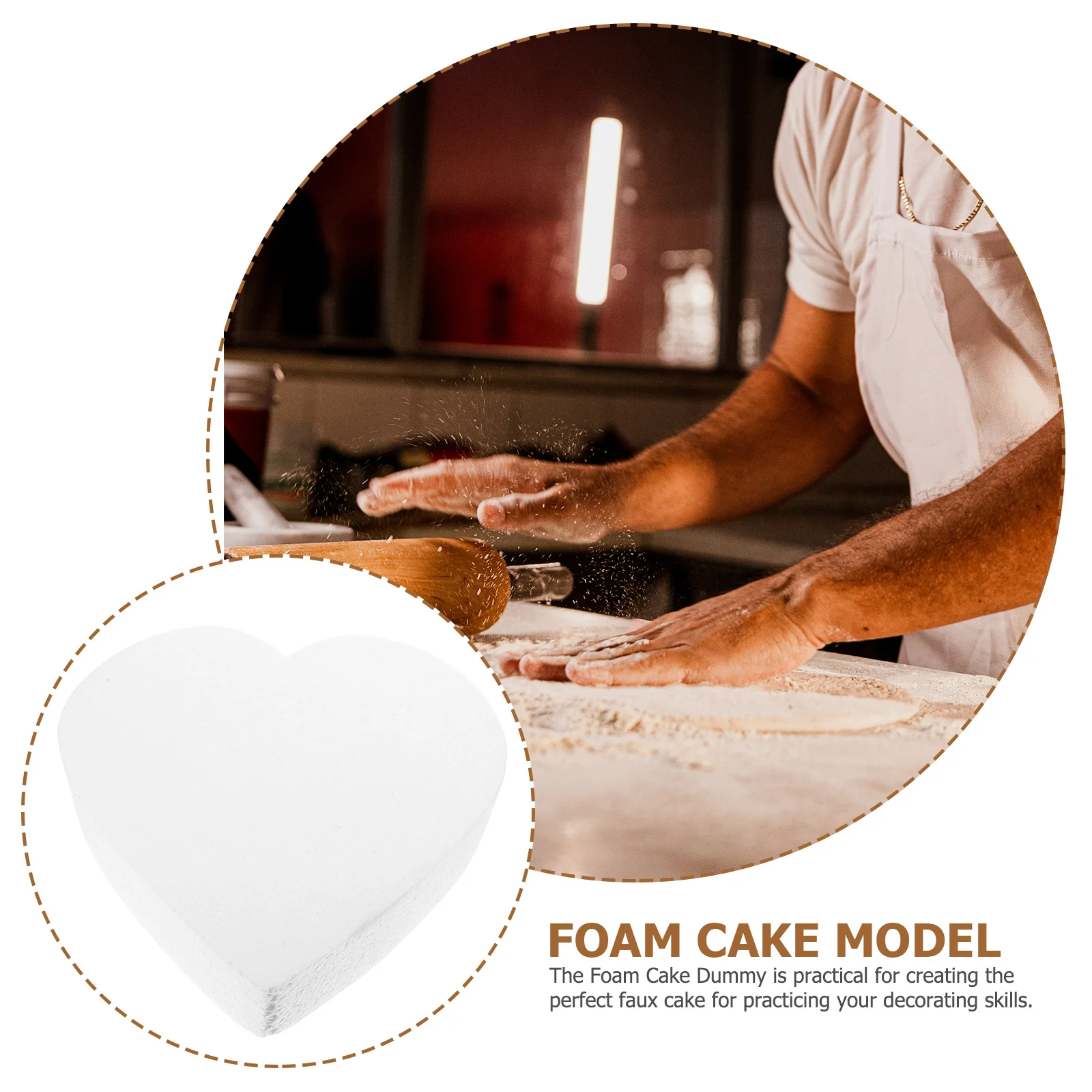 2 шт. пенопластовые формы для торта пузырьковые украшения дома вращающаяся