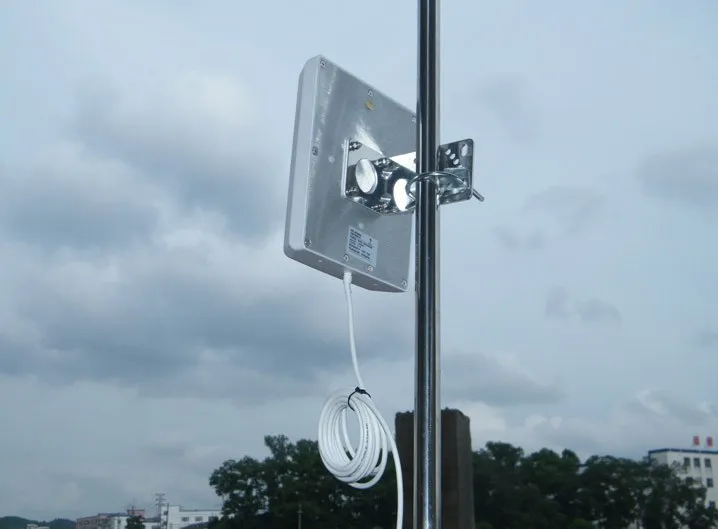 433MHz lora patch antenna SMA 3meter cable outdoor 433M data transmitting panel aerial 6dBi