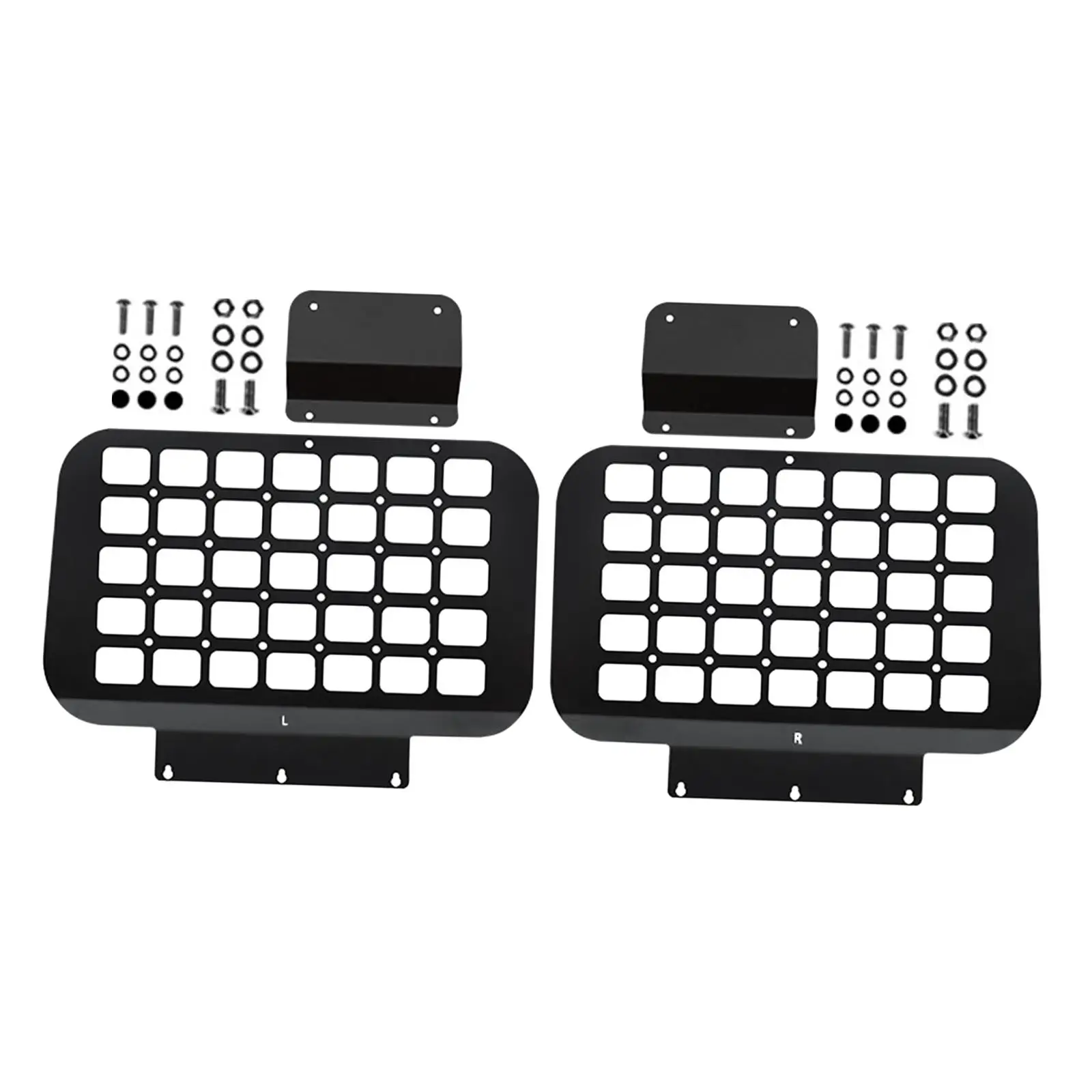 2x боковые стеллажи для хранения на заднем окне многофункциональная стойка