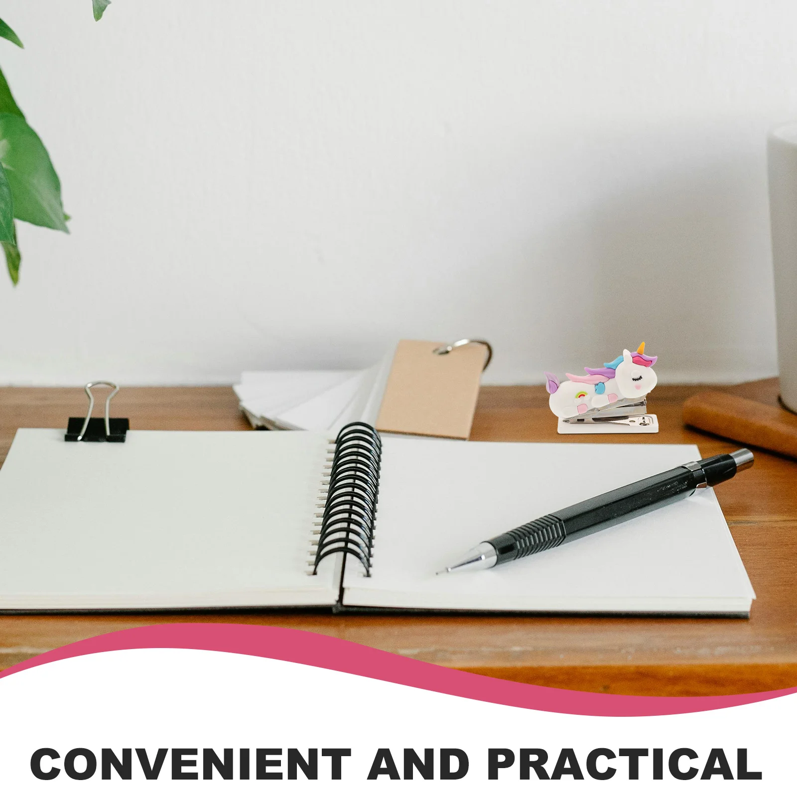 Мини-степлер многоразовый канцелярский стол для учителя милый модный