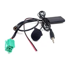 Biurlink беспроводной автомобильный Bluetooth AUX музыкальный адаптер ISO 6-контактный разъем микрофон Громкая связь для Renault обновленный список стерео
