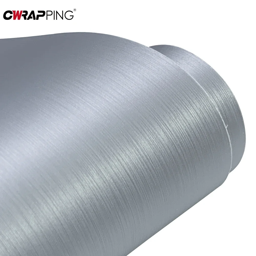 Матовая Алюминиевая Виниловая Пленка Автомобильная Самоклеящаяся Модификация