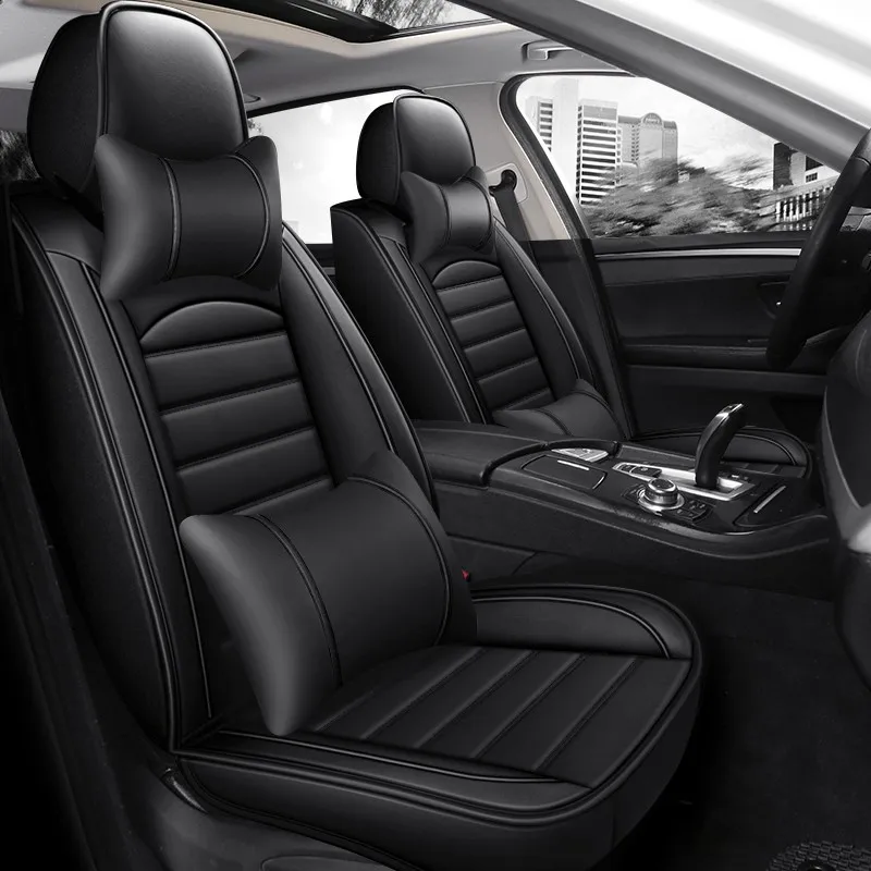 Universal Car Seat Cover for NISSAN Qashqai Juke X-Trail Armada Altima Cube Dualis Tiida Bluebird Rogue Sport Car Accessories
