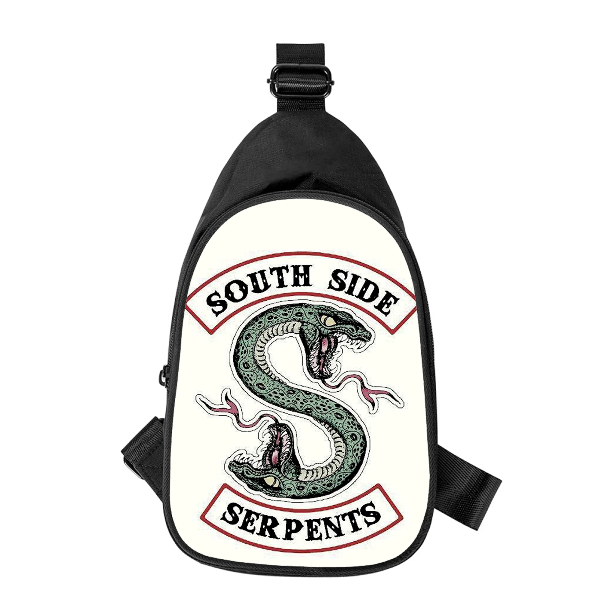 TV Riverdale 3D Print New Men Cross Chest Bag Diagonally Women Shoulder Bag Husband School Waist Pack Male chest pack