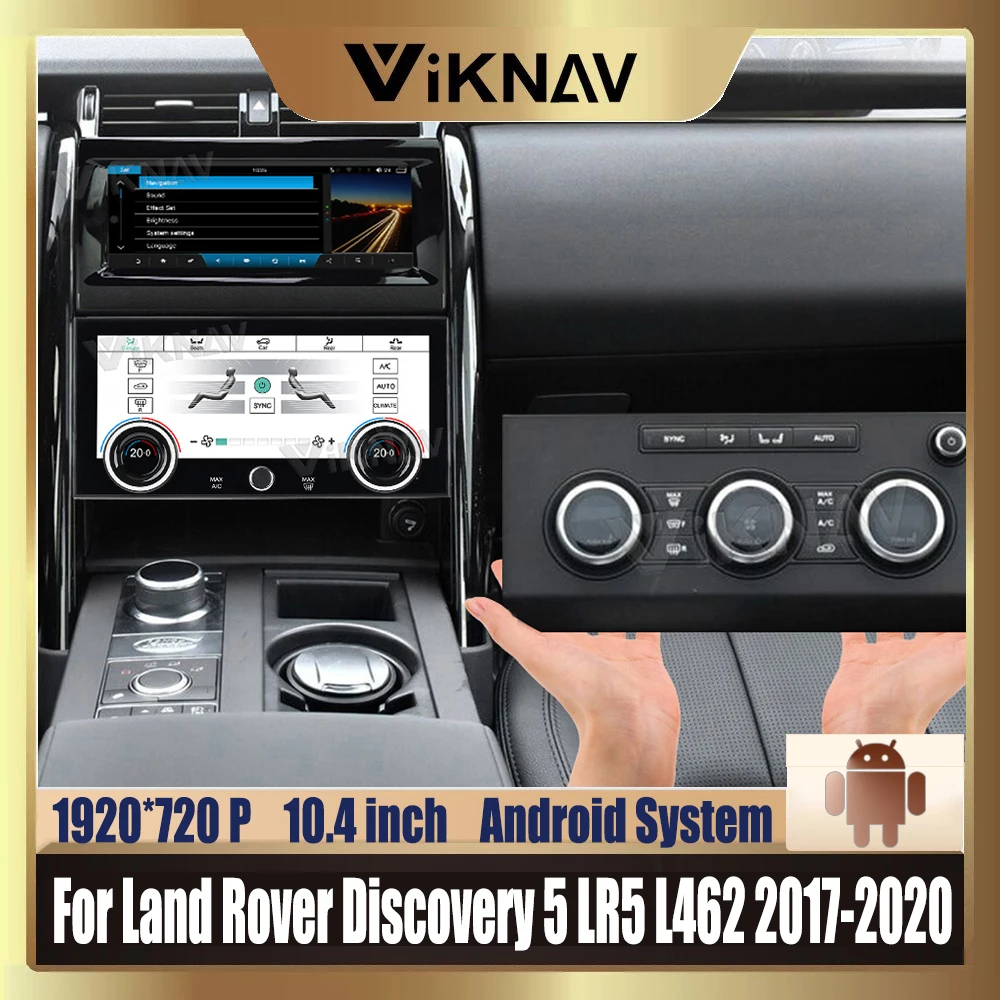 

AC Panel For Land Rover Discovery 5 LR5 L462 2017-2020 LCD Air Condition Board Touching Screen Android System