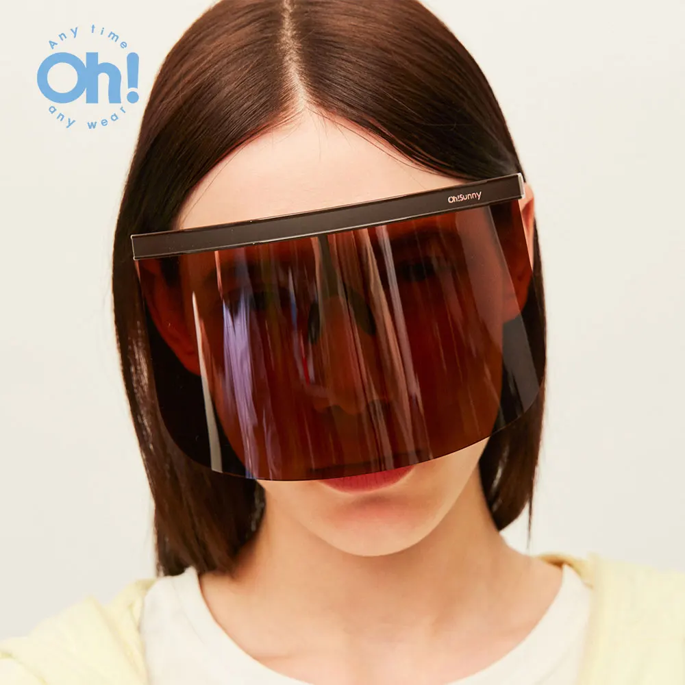 

OHYOGA Cycling Sunglasses Polarized Sun Protection Goggles with Case For Riding Driving Anti-UV Glare Enlarged Light Sunglasses