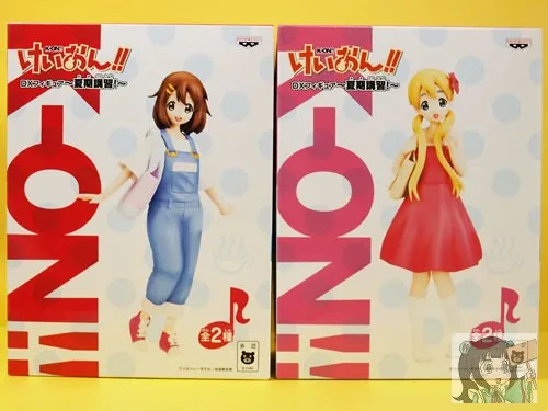 Фото BANDAI Original SQ K-ON! Hiasawa Yui Tsumugi Ritsu Mio Летняя тренировка Аниме Фигурки Украшения Модель Подарок №5