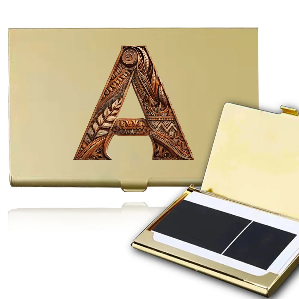 Водонепроницаемая металлическая визитница портативный органайзер для визиток