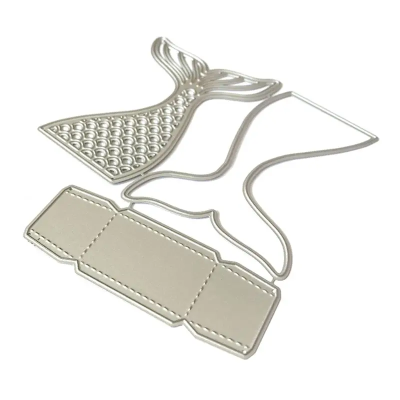 

Fishtail Metal Cutting Dies Stencil Scrapbooking DIY Album Stamp Paper Embossing