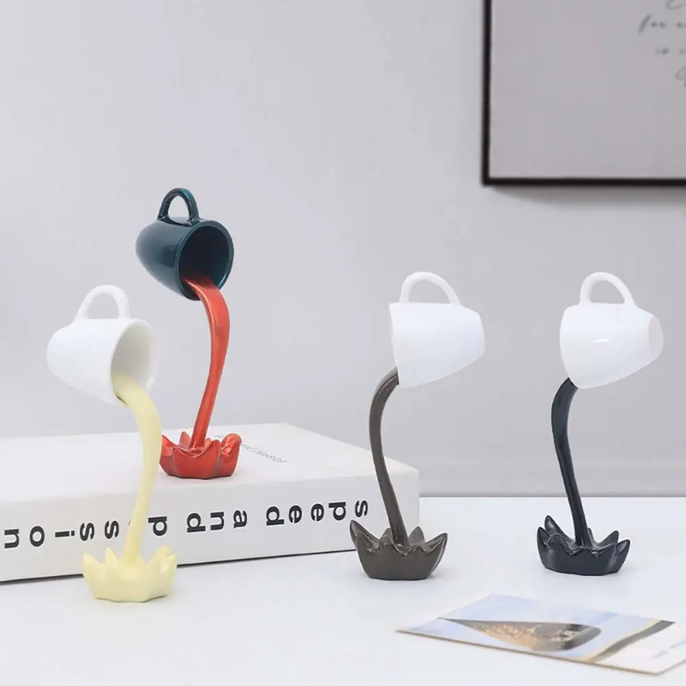 

Art Crafts Sculpture Gift Statue Coffee Cup Figurines Desktop Decoration Home Kitchen Furnishings Coffee Mug Ornaments