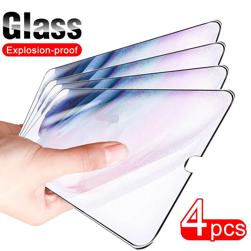 

Стекло s21plus 4 шт., защитное стекло hd для samsung galaxy s21 plus s 21 21 21 plus, Защитная пленка для сенсорного экрана, стекло gurad