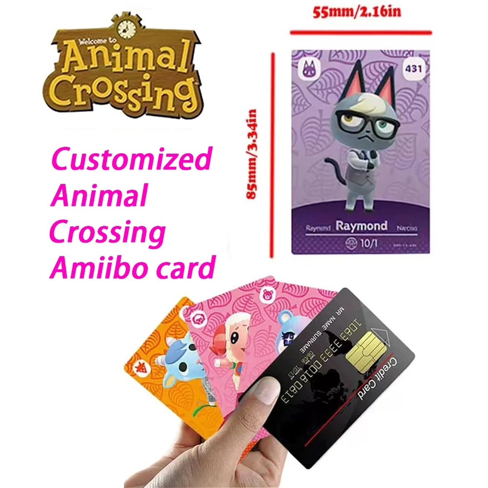 Карта пересечения животных новые горизонты игры Amibo переключатель/Lite карта NFC