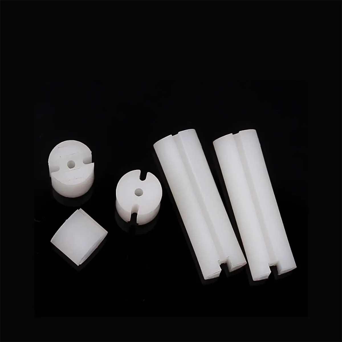 Черно-Белая нейлоновая пластиковая светодиодная Диодная подставка с тремя