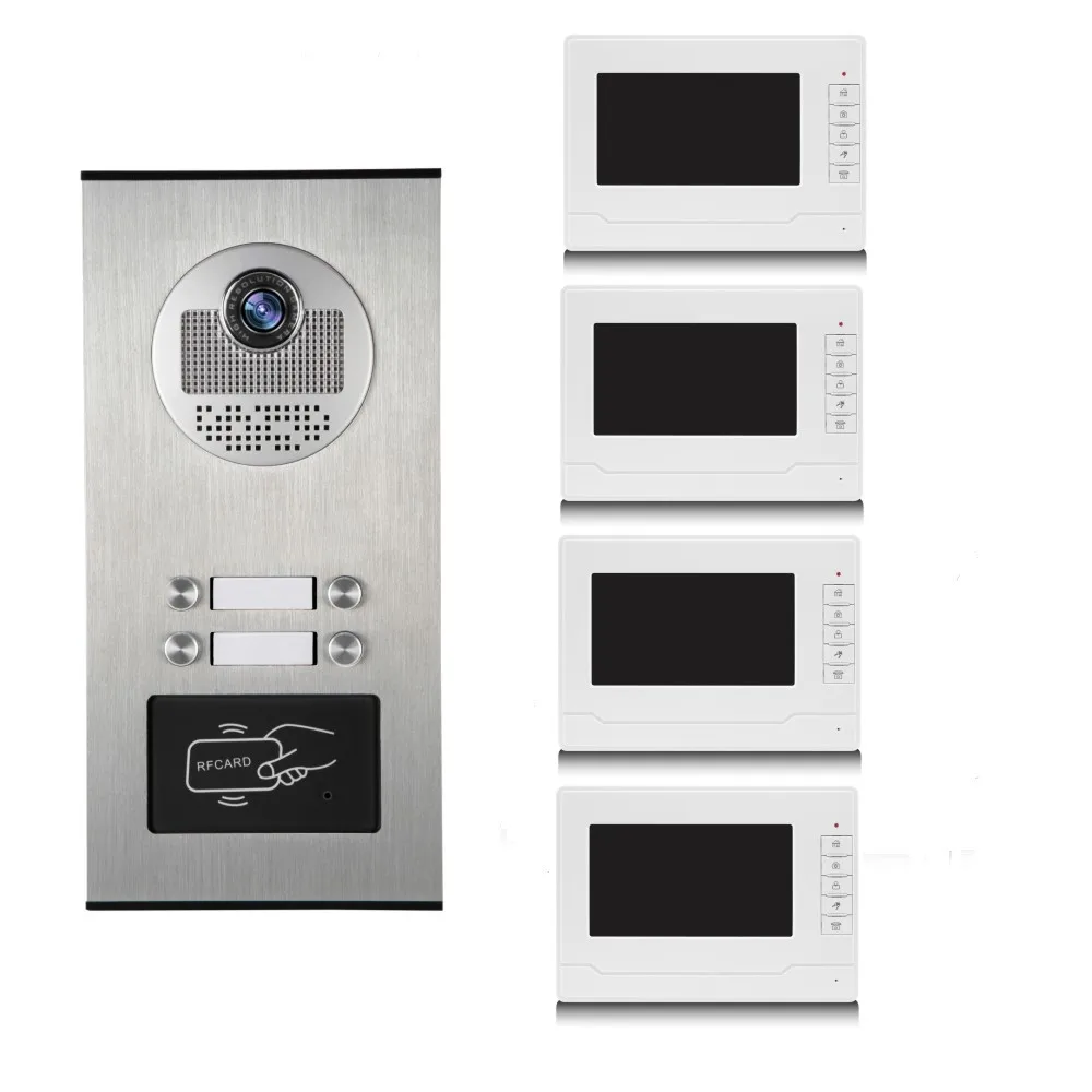 

video door phone waterproof outdoor ring video doorbell gate intercom systems