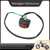 1 piece motorcycle switches bullet connector handlebar switches onoff button connector push button switch motorbike accessories