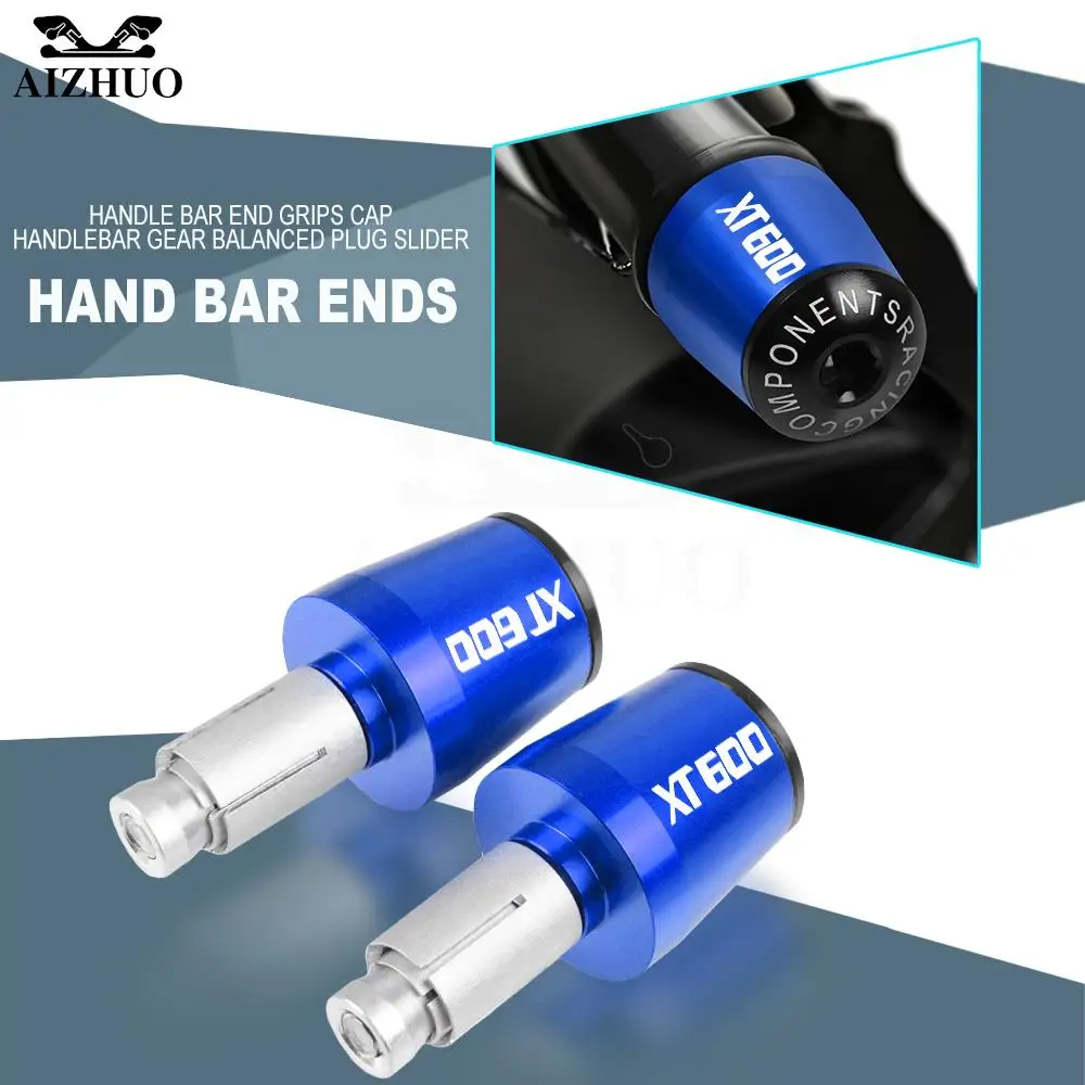 

Motorcycle Handle Bar Ends Weight Cap Slider Handlebar Grips Plugs Caps For YAMAHA XT600 1984-1986 XT600E ZE TENERE 1990-2004