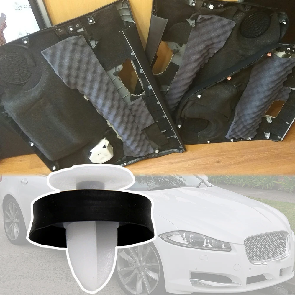 

10 шт. для Jaguar XF (X250) (X260) 2008 2009 2010 2011 2012 2013 2014 - 2020 дверной бампер