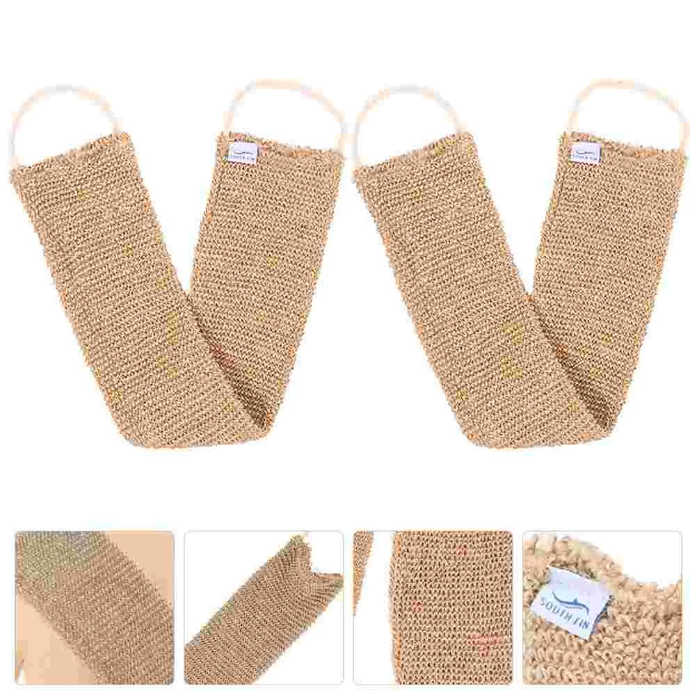 

Bath Bar Back Towel Ramie Jute Shower Rub Exfoliating Tool Rubbing Naturales