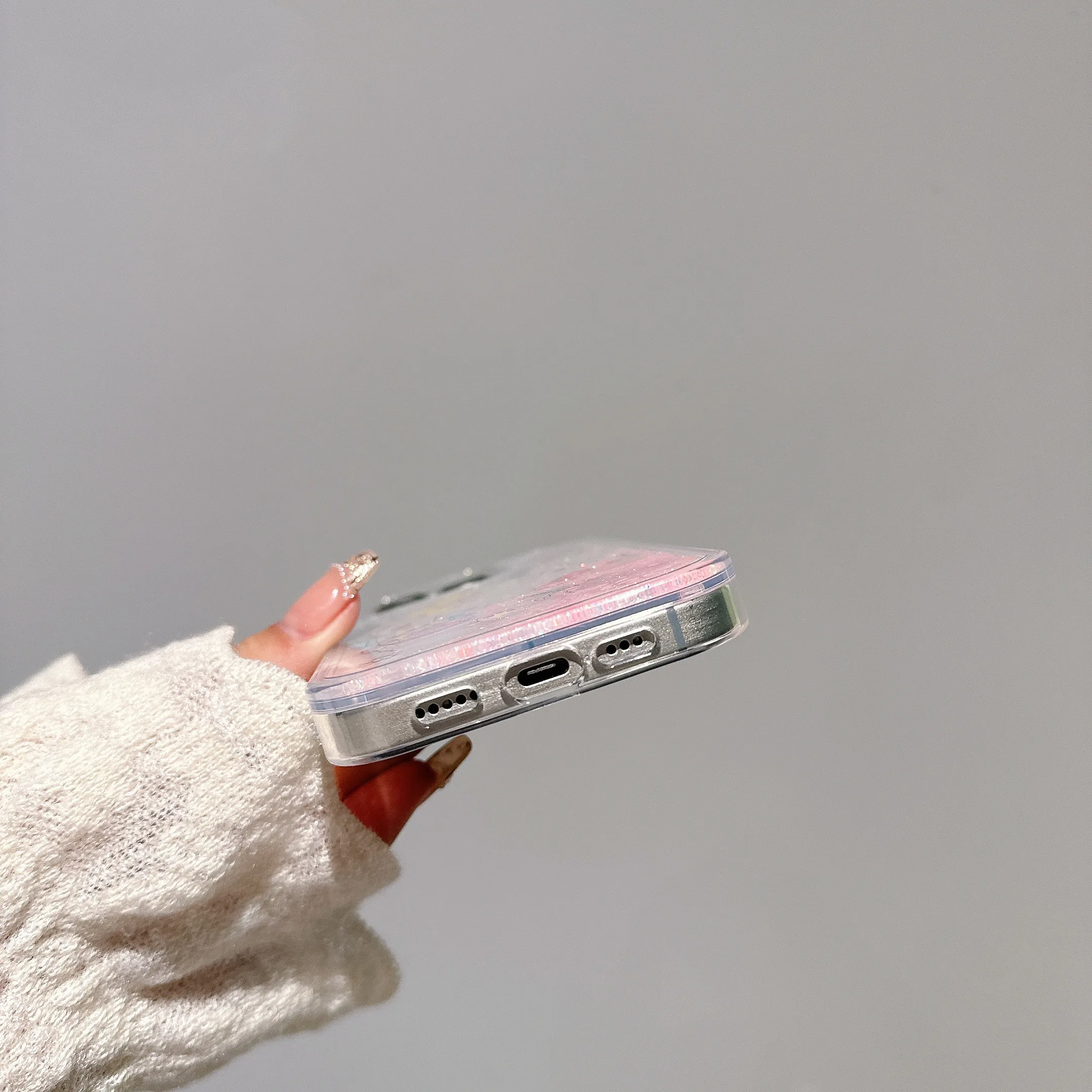 3D зыбучий песок розы узор для iphone 14 14Pro 14Promax 13 13Pro 13Promax 16Pro 16Promax 11 15 15Pro 15Promax Жесткий