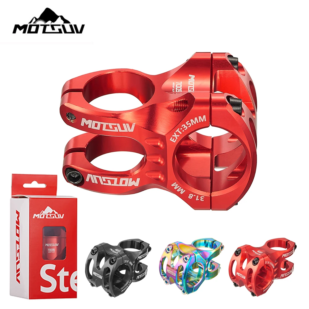 MTB Power Stem Road Bike Mountain Bicycle Bridge Short 35mm 