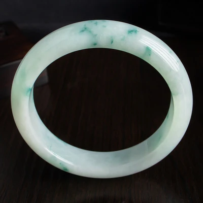 

Ювелирные изделия zheru, натуральный нефрит Мьянмы, 54 мм-62 мм светильник двухцветный браслет, Изысканная модель, лучший подарок для мамы, девушки