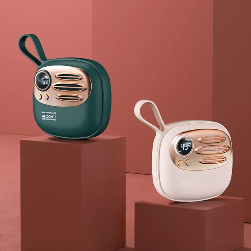 

NEW2023 2 in 1 Mini Charger Bank Digital Display DC 5V 2A Mobile Power Bank Type-C USB Charging Mobile Power Bank Hand Warmer fo