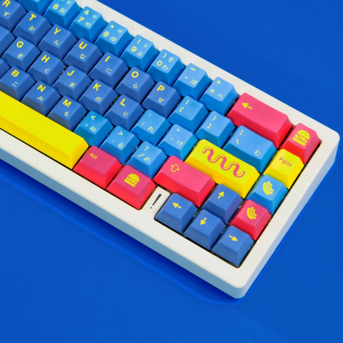 Колпачки для клавиш Gourmet 129 вишневый профиль сублимированные