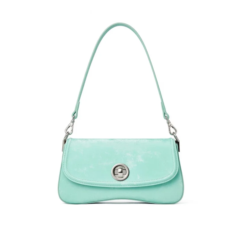 Женская сумка через плечо из натуральной кожи