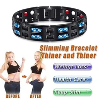 therapy bracelet magnetic adjustable jewelry anti fatigue electroplating bracelet for office