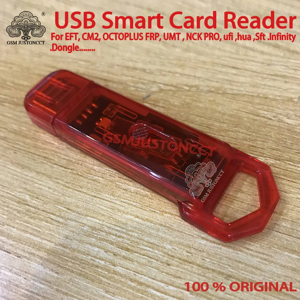 Оригинальный высокоскоростной считыватель смарт-карт USB для EFT CM2 OCTOPLUS FRP UMT NCK PRO ufi