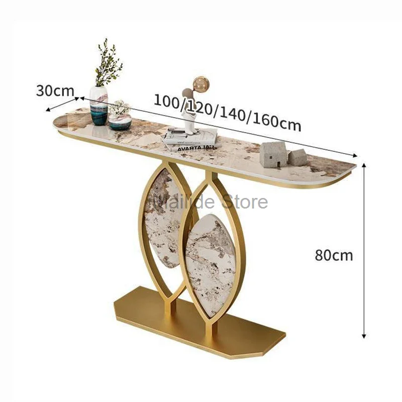 Итальянская сланцевая консоль для столов домашняя Входная Настольная