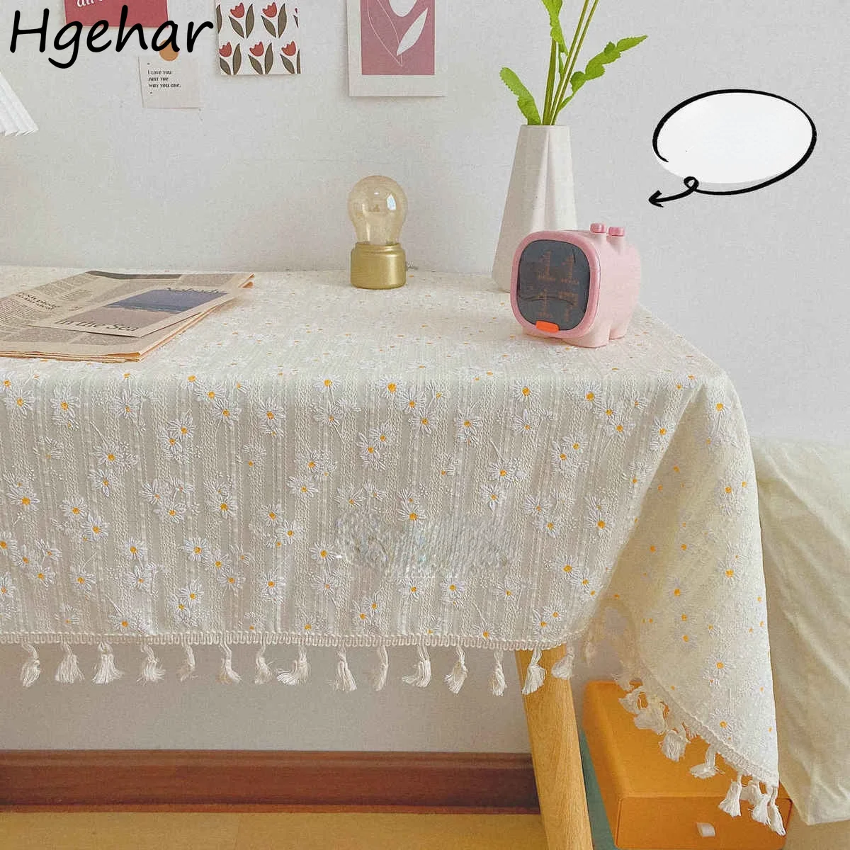 

Tablecloth Rectangle Dinner Room Hotel Banquet Fashion Simple Princess Table-cover Decoration Lovely Girls Tender Home Textile