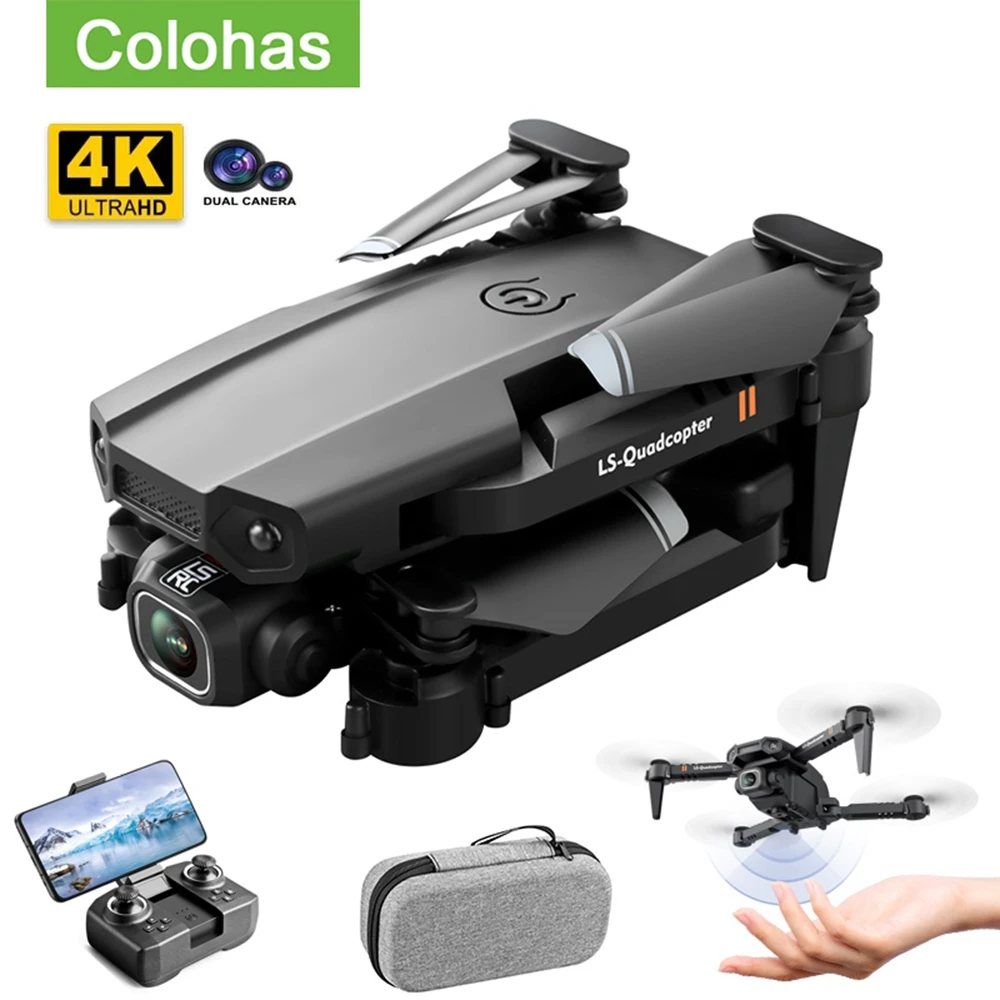 

Drones XT6 Mini Drone 4K Camera 1080P HD WIFI FPV Air Pressure Altitude Hold Foldable Quadcopter RC Dron Kid Toy Boys Gifts дрон