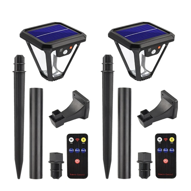 2 In 1 Solar Light 100 Leds Solar Motion Sensor Light,IP65 Waterproof Wall Light/Landscape Light,For Garden Fence Garage