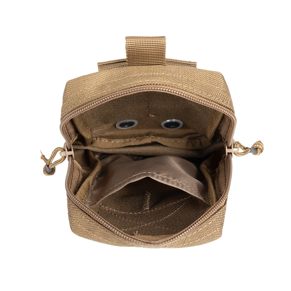Фото Тактическая сумка, поясная сумка EDC Pack, сумка для инструментов Molle, уличный рюкзак/жилет, карман, многофункциональная сумка, аксессуары для охоты №5