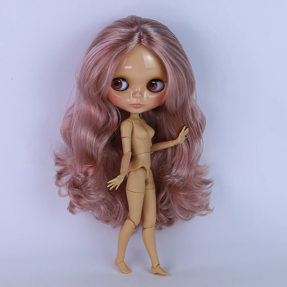 Фото Кукла ICY DBS Blyth с шарнирным телом, 30 см, BJD, с белым блестящим и матовым лицом, дополнительными руками, панелями AB и панелью 1/6, для самостоятельной сборки, модная кукла 1/6. №5