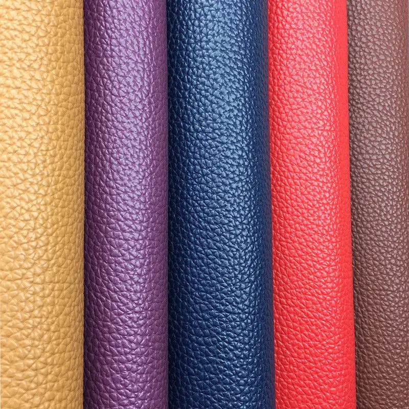 

A4 Litchi PU Leatherette Faux Leather Fabric Synthetic For Sewing Bow Bag Brooches Sofa Car DIY Hademade Material 20X30CM Sheets