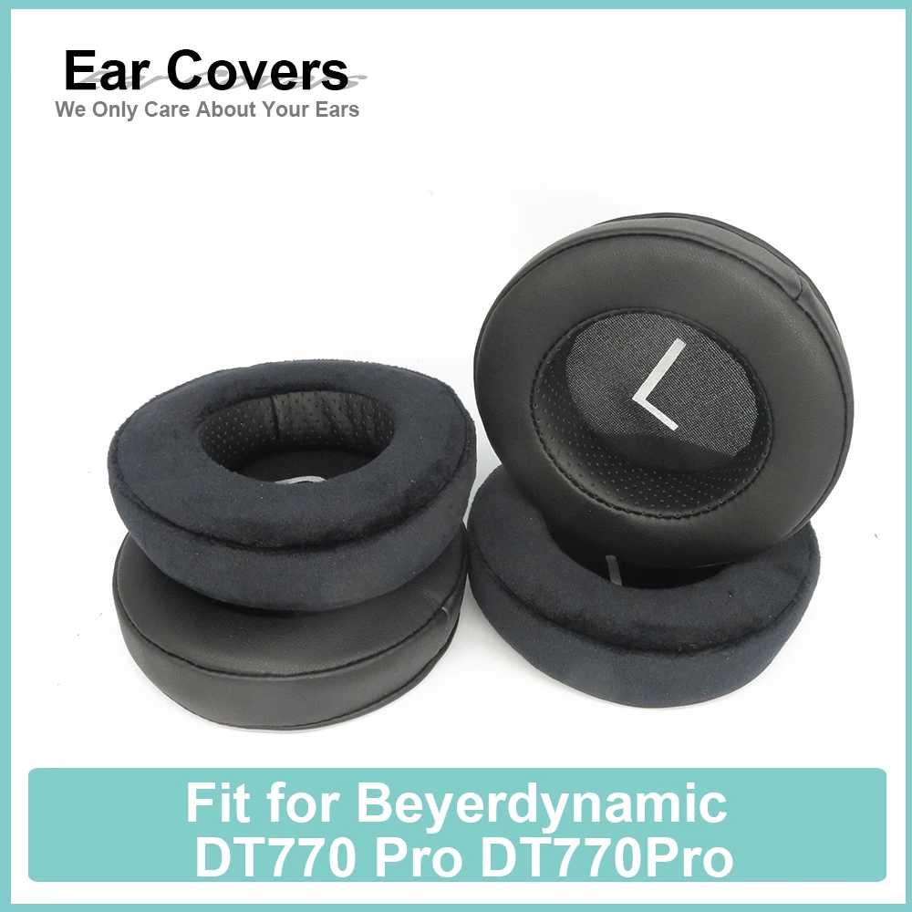 

Earpads For Beyerdynamic DT770 Pro DT770Pro Headphone Earcushions Protein Velour Pads Memory Foam Ear Pads