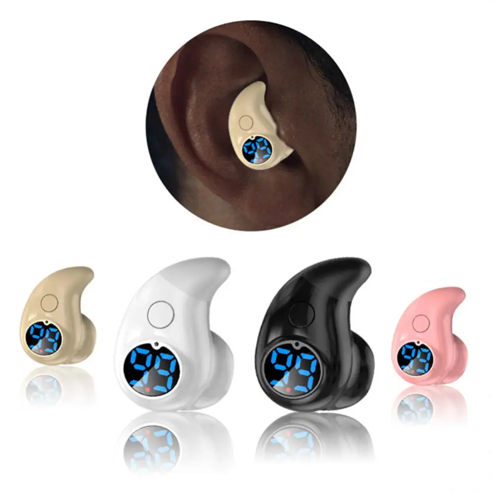 S830 цифровой дисплей V5.2 Bluetooth-гарнитура питания Голосовая активация