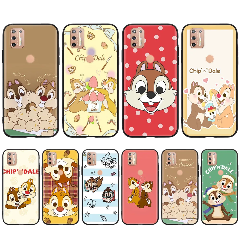 

Chip and Dale Black Case for Realme 2 3 3I 5 5I 5S 6 6I 6S 7 7I 8 8I C17 Pro