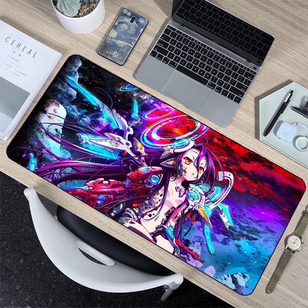 

Game Life Dazzling Mouse Pad Anime Large Thickened Long Precision Non-slip Lock Edge Computer Game Keyboard Pad Laptop Desk Pad
