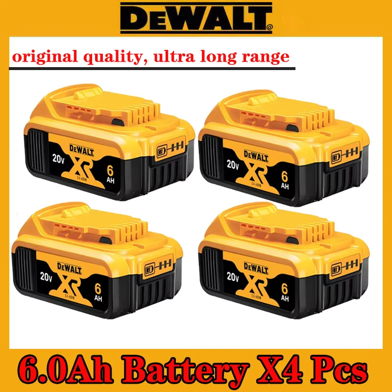 100% оригинальная батарея 20 В 5 Ач совместимая с электроинструментами DeWalt DCF887 DCG405