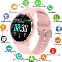 zl01smart watch ios android men women sport watch pedometer fitness bracelet watches for phone monitoring the heart rate