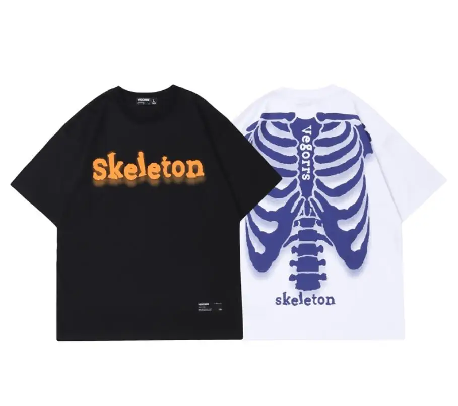 

Loose Hip Hop Couple Short Sleeve T-Shirt